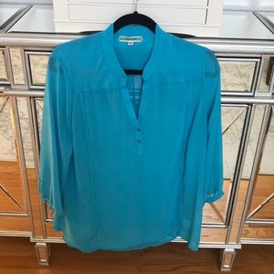 Blue blouse great for summer